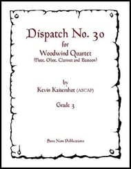 Dispatch No. 30 Woodwind Quartet cover Thumbnail